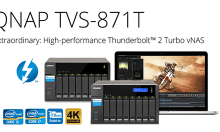QNAP Launches Thunderbolt NAS TVS-871T