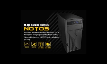Reeven Steps Into the Case Scene with NOTOS M-ATX PC Case