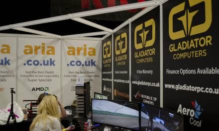 Aria and Gladiator PC at Multiplay I55