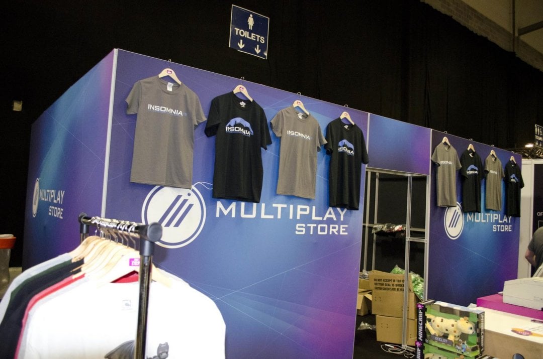 Multiplay Store at Multiplay Insomnia Gaming Festival I55