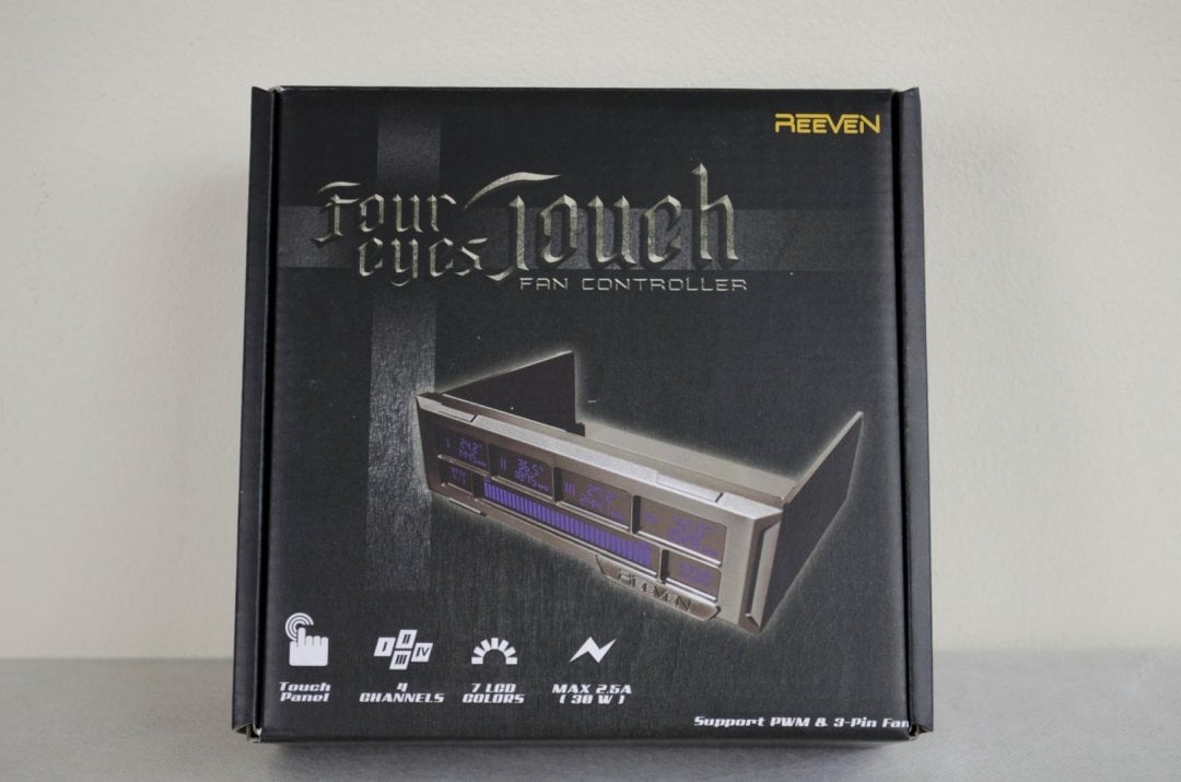 REEVEN Four eyes Touch Fan Controller