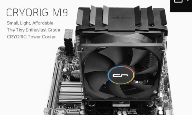 CRYORIG Releases The M9i & M9a Ultra Compact Tower Coolers