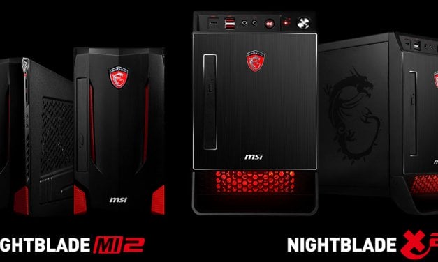 MSI Launches Next Generation Gaming Machines NIGHTBLADE X2 & MI2
