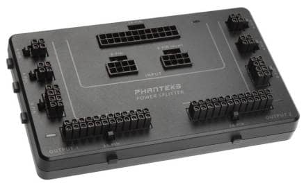 Power TWO PCs with ONE PSU with the Phanteks Power Splitter at Overclockers UK!