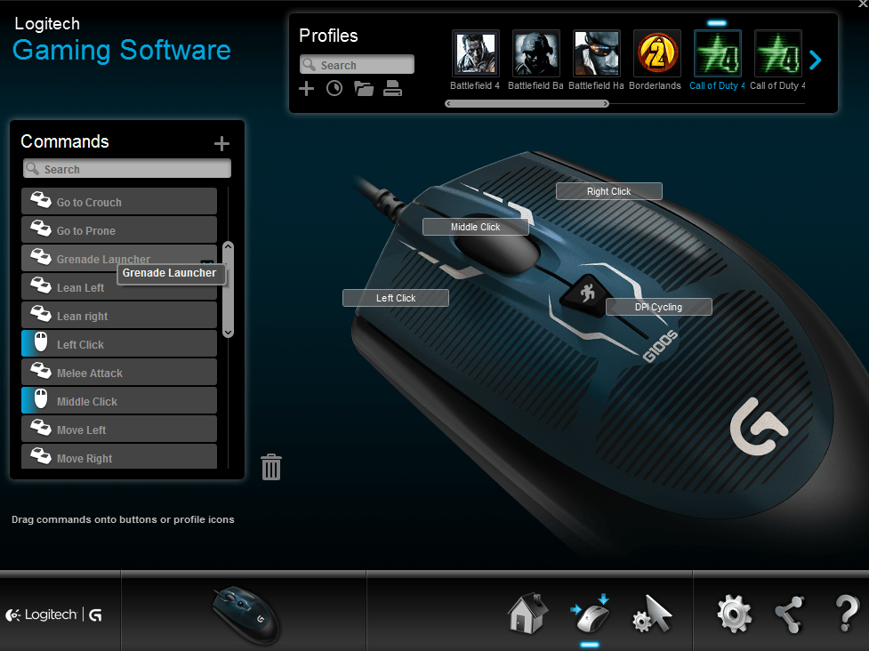 logitech g100s dpi