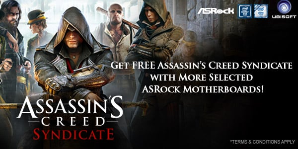 ASRock Extends Assassin’s Creed Promotion With Motherboards
