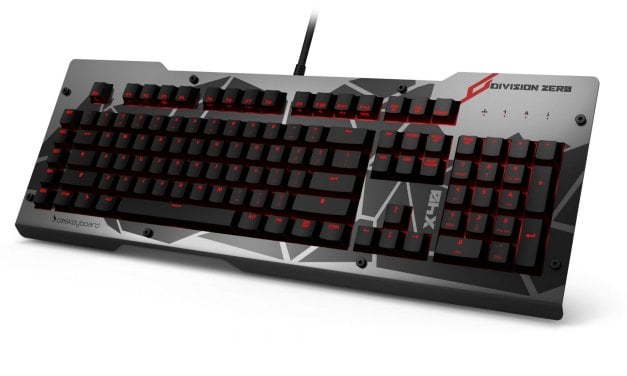 Das Keyboard Arms Gamers for Total Domination, Launches Division Zero Gaming Gear Line