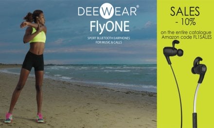 Deewear is having a 10% off sale on their FlyONE Sport Bluetooth Headpohones