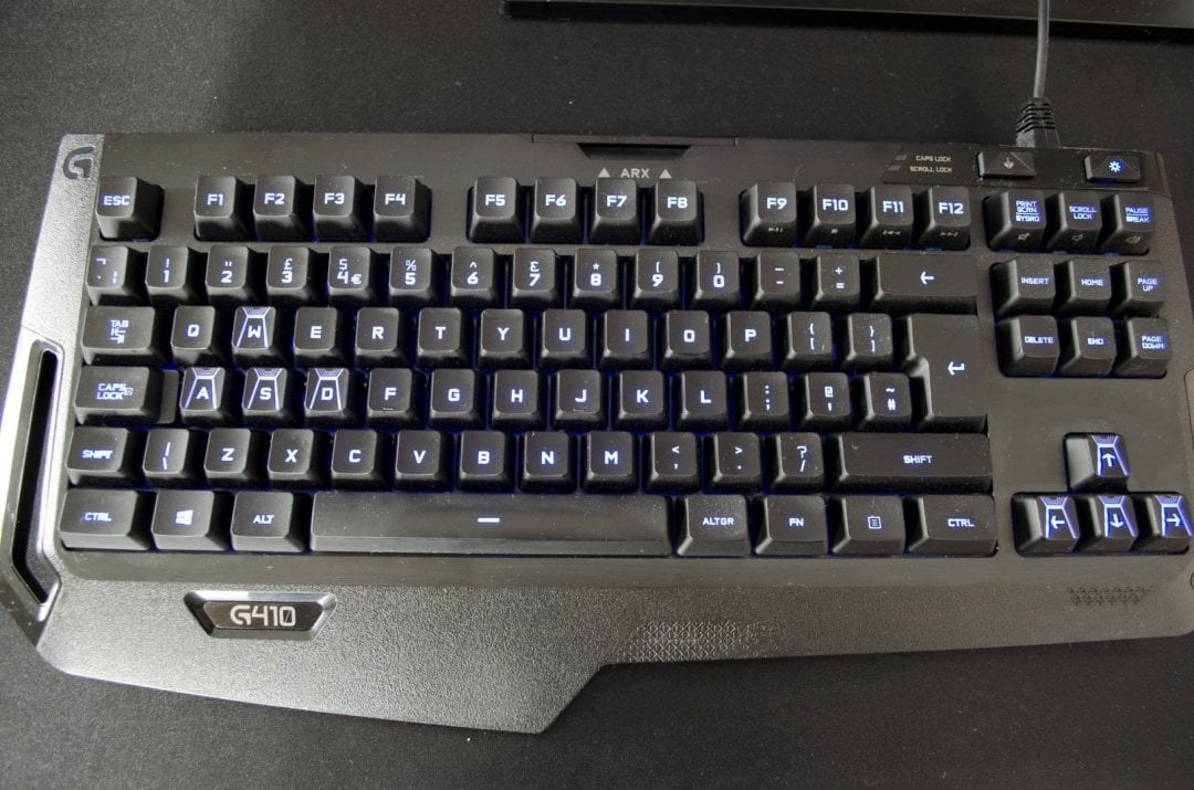 Logitech G410 Spectrum Mechanical Gaming Keyboard Review - EnosTech.com