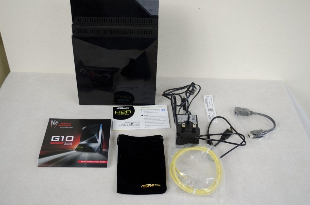 ASRock G10 Gaming AC2600 WiFi Router with H2R HDMI Dongle_1
