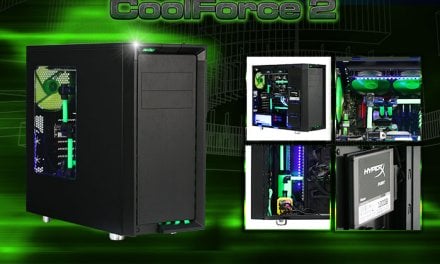Nanoxia Releases CoolForce 2 PC Case