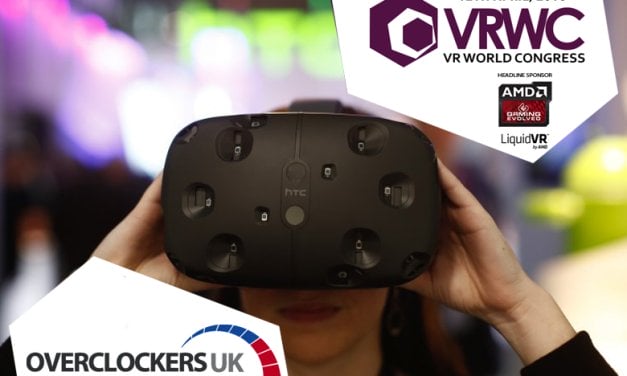 Overclockers UK are attending VR World Congress!