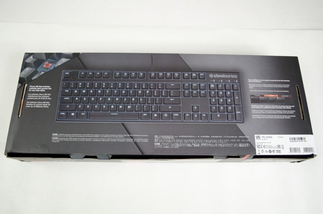 SteelSeries Apex M500 Mechanical Keyboard Review -