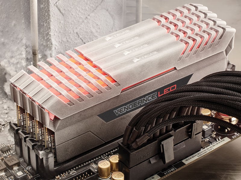 CORSAIR Lights Up DDR4 with New Vengeance LED Performance Memory
