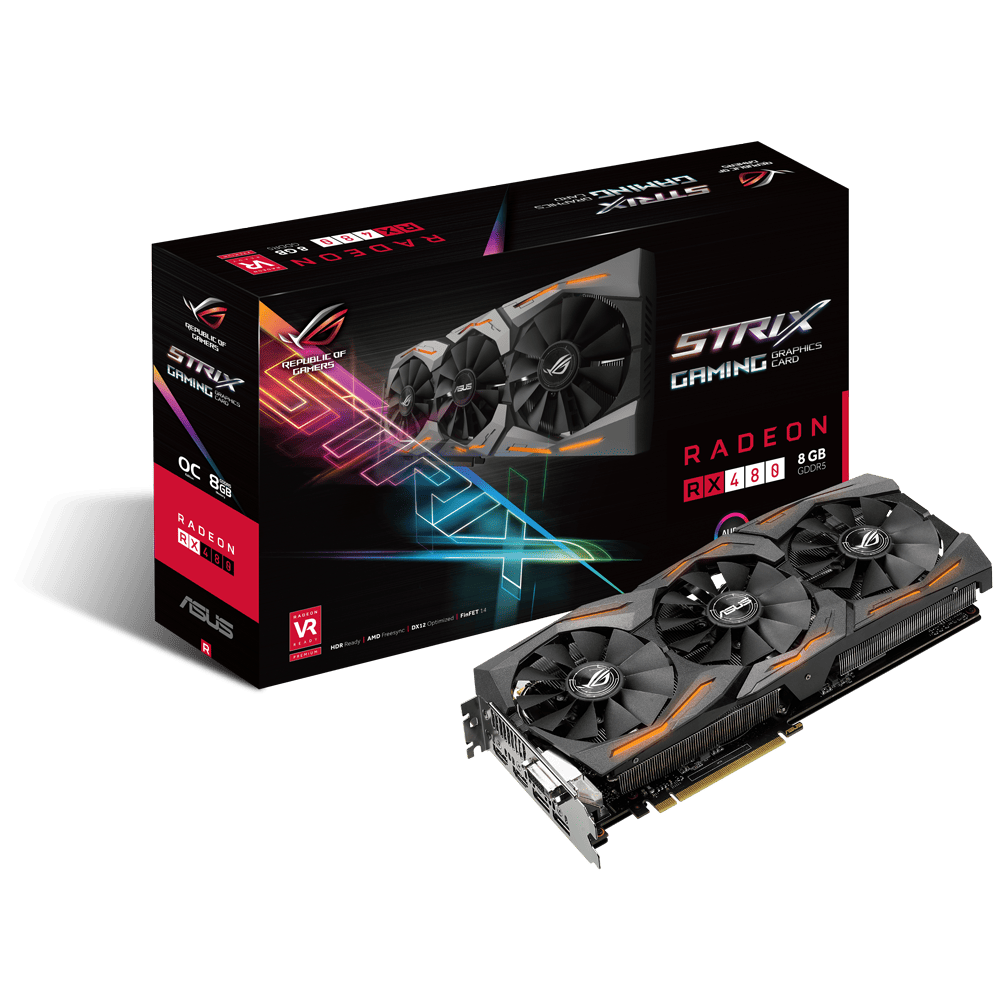 Asus Republic Of Gamers Announces Strix Rx 480 Enostech Com