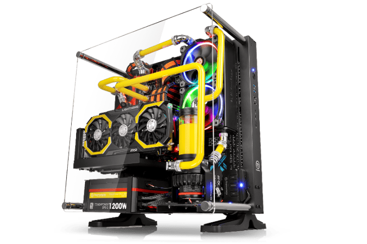 Thermaltake Core P3 ATX Chassis – Snow White and Black Edition