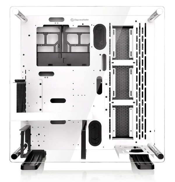 Thermaltake Core P3 Snow Edition ATX Wall-Mount Chassis-Fully Modular