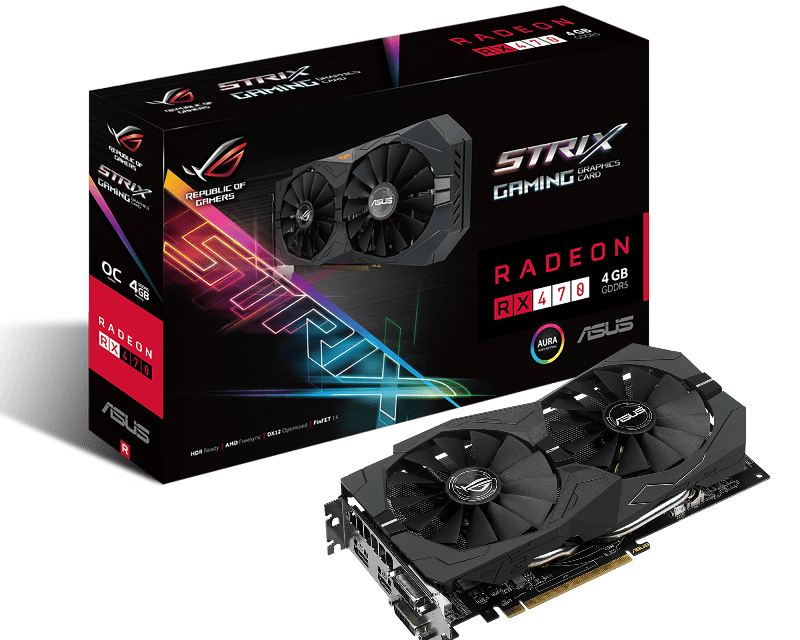 ASUS Republic of Gamers Announces Strix RX 470