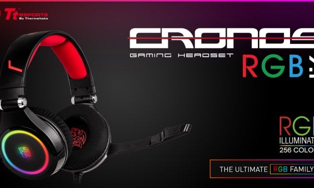 Tt eSPORTS Announces the New CRONOS RGB 7.1 Gaming Headset
