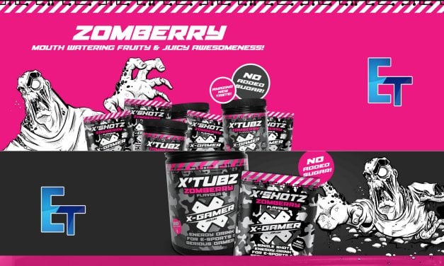 X-Gamer Zomberry Energy Tub Closer Look
