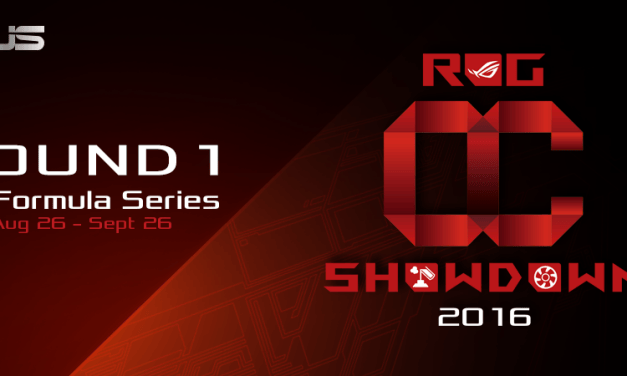 ASUS ROG Announces 2016 OC Showdown and RealBench Challenge