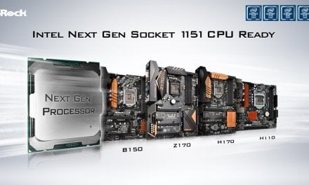 ASRock 100 Series Motherboards Support Next Generation Socket 1151 Intel® Processors