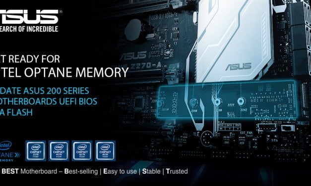 ASUS Announces Support for Intel Optane Memory