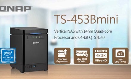 QNAP Announces the TS-453Bmini Vertical NAS