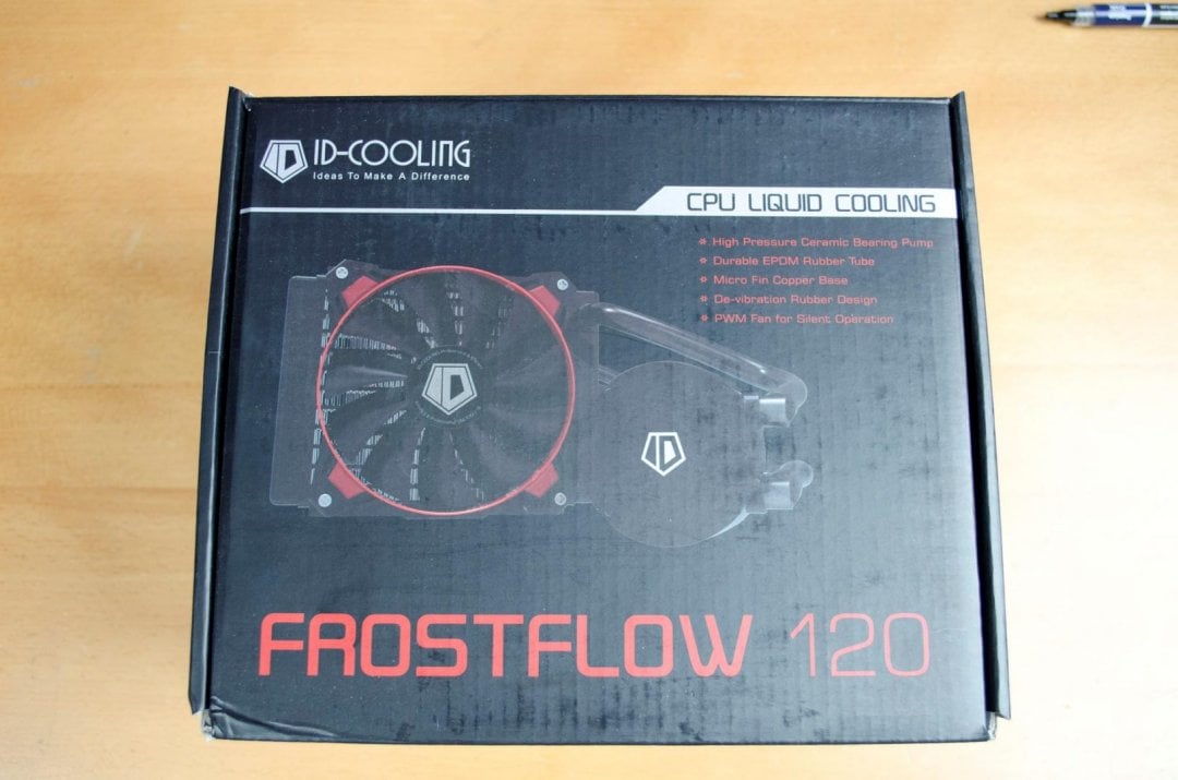 ID COOLING FROSTFLOW 120 CPU COOLER REVIEW