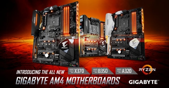 GIGABYTE Launches AMD A320 Chipset Motherboards