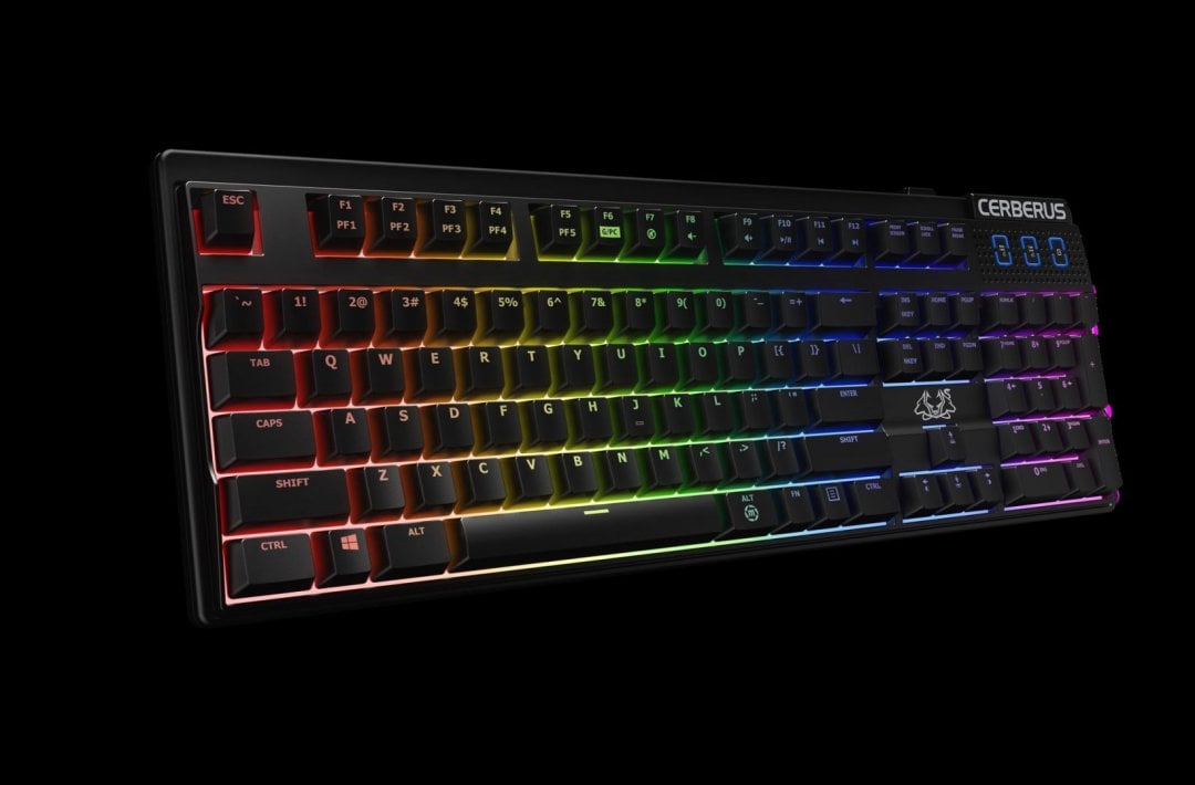 Cerberus Mech RGB gaming keyboard-1