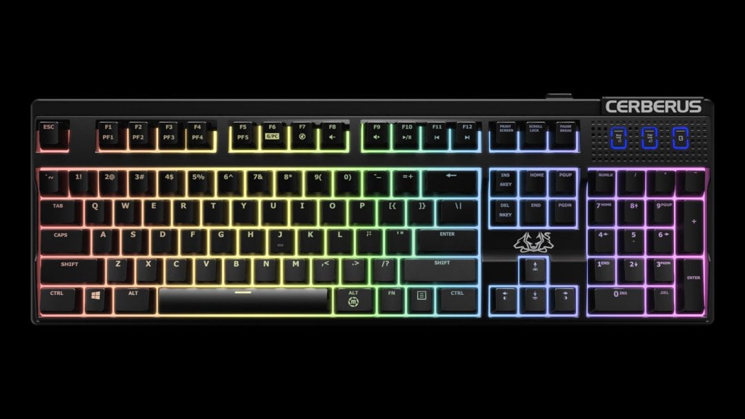 Cerberus Mech RGB gaming keyboard-2