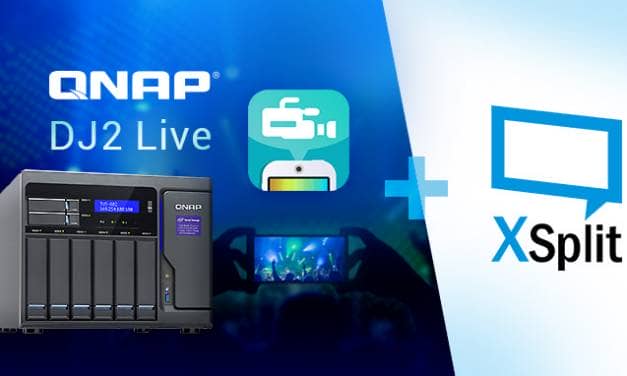 QNAP DJ2 Live Enables 4K Live Streaming through QNAP NAS while Saving Video Footage to NAS