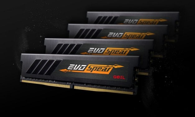 GeIL Releases EVO SPEAR DDR4 Hardcore Memory for PC Gamers
