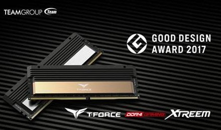 Team Group’s T-FORCE XTREEM High End Memory Is Awarded Japan’s Good Design Award
