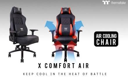 Tt eSPORTS Launches World’s First X COMFORT AIR Cooling Professional Gaming Chair
