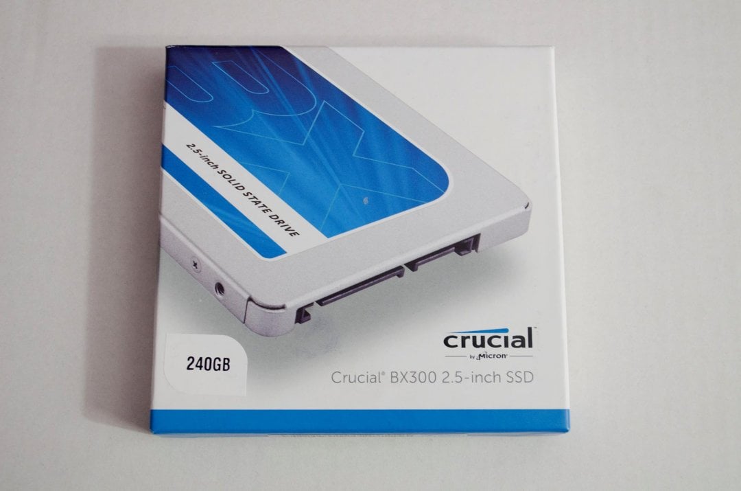 Crucial BX300 240GB SSD Box