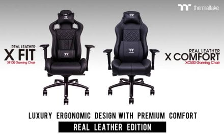 Tt eSPORTS Announces X-FIT & X-COMFORT Real Leather Edition Professional Gaming Chairs