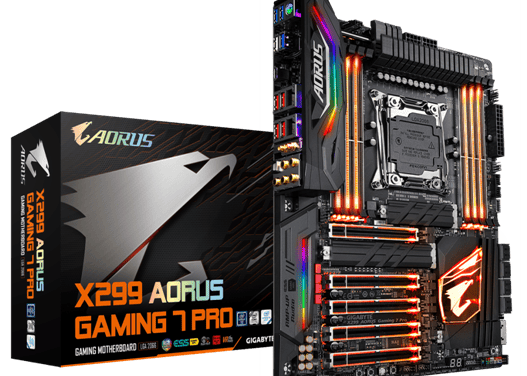 GIGABYTE Unveils X299 AORUS Gaming 7 Pro Motherboard