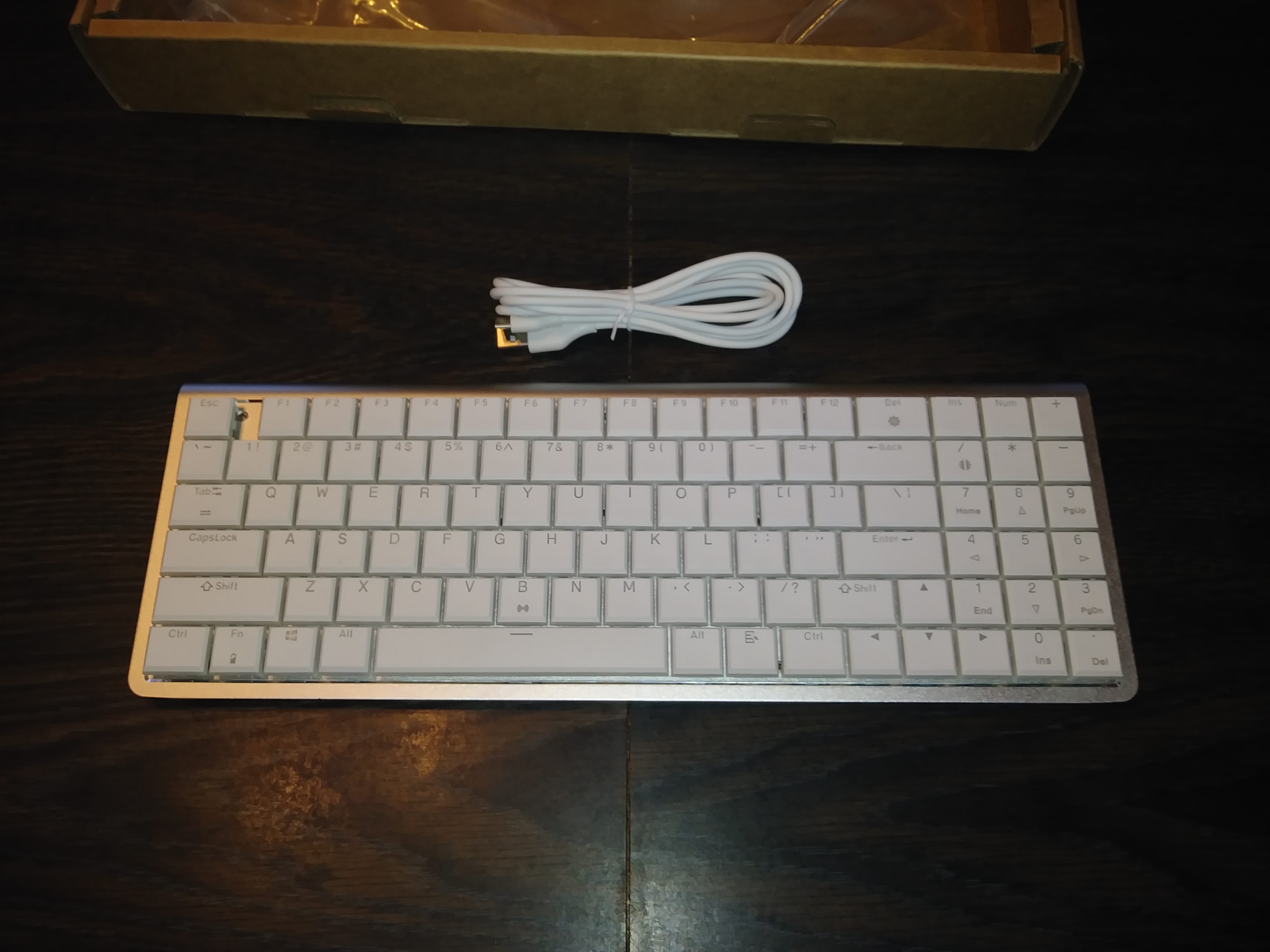 ducky aluminum keyboard