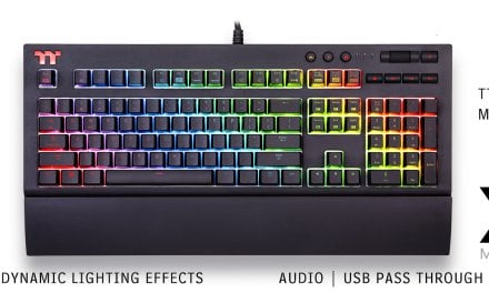 Thermaltake Announces X1 RGB Cherry MX Mechanical Gaming Keyboard at CES 2018