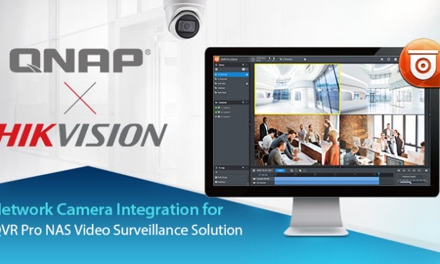QNAP Integrates Hikvision H.265 Network Cameras