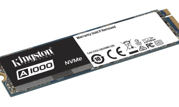 Kingston Introduces Entry-level NVMe PCIe SSD