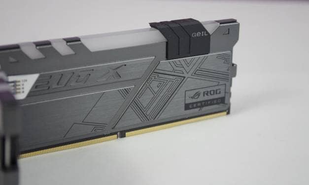 Geil DDR4 EVO X ROG-CERTIFIED Dual Channel Kit Review