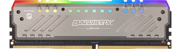 Ballistix Tactical Tracer RGB DDR4 Gaming Memory Now Available