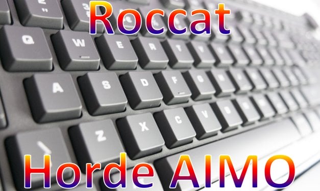 ROCCAT Horde AIMO Membranical RGB Gaming Keyboard Review