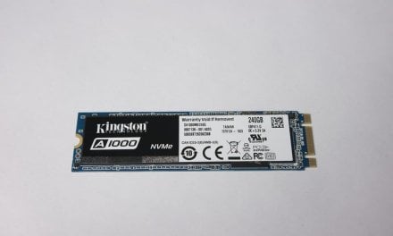 Kingston A1000 240GB NVMe PCIe M.2 SSD Review