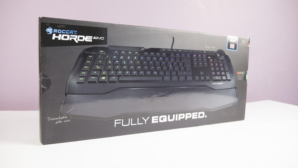 ROCCAT Horde AIMO Membranical RGB Gaming Keyboard Review 