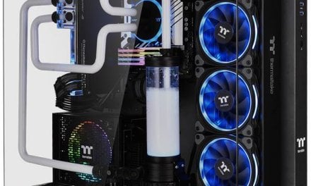 Thermaltake New Core P5 TG Ti Edition ATX Wall-Mount Chassis