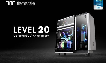 Thermaltake Level 20 Wins the 2019 CES Innovation Award